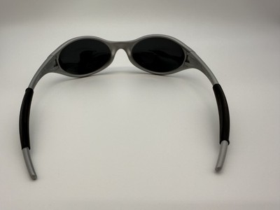 Oakley X KIth Eye Jacket Polarized Sunglasses Sliver Frame Black