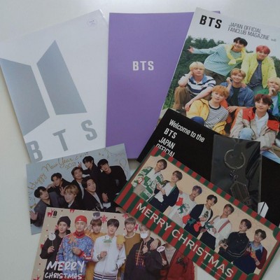 BTS fan club newsletter Postcards