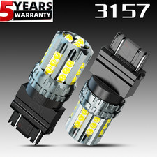 For 1988-1998 Chevrolet C1500 3157 White Led Back Up Reverse Light Bulbs Of 2 Us