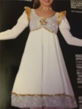DANCE COSTUME CHRISTMAS ANGEL PARADE SKATE CHURCH PAGEANT HALO