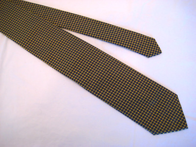 Gruppo Artigiani Italy Men's Silk Neck Tie  Slate Gray Gold