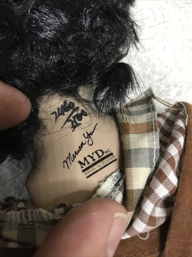 Limited Edition Marian Yu 16" Porcelain Doll William Twin African American Boy - Picture 7 of 8