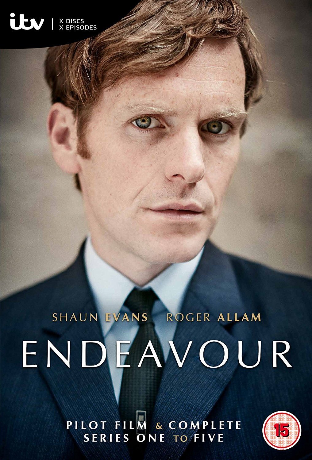 Endeavour Series 1-5 (DVD) Sam Reid John Light Charlie Creed-Miles Shaun Evans