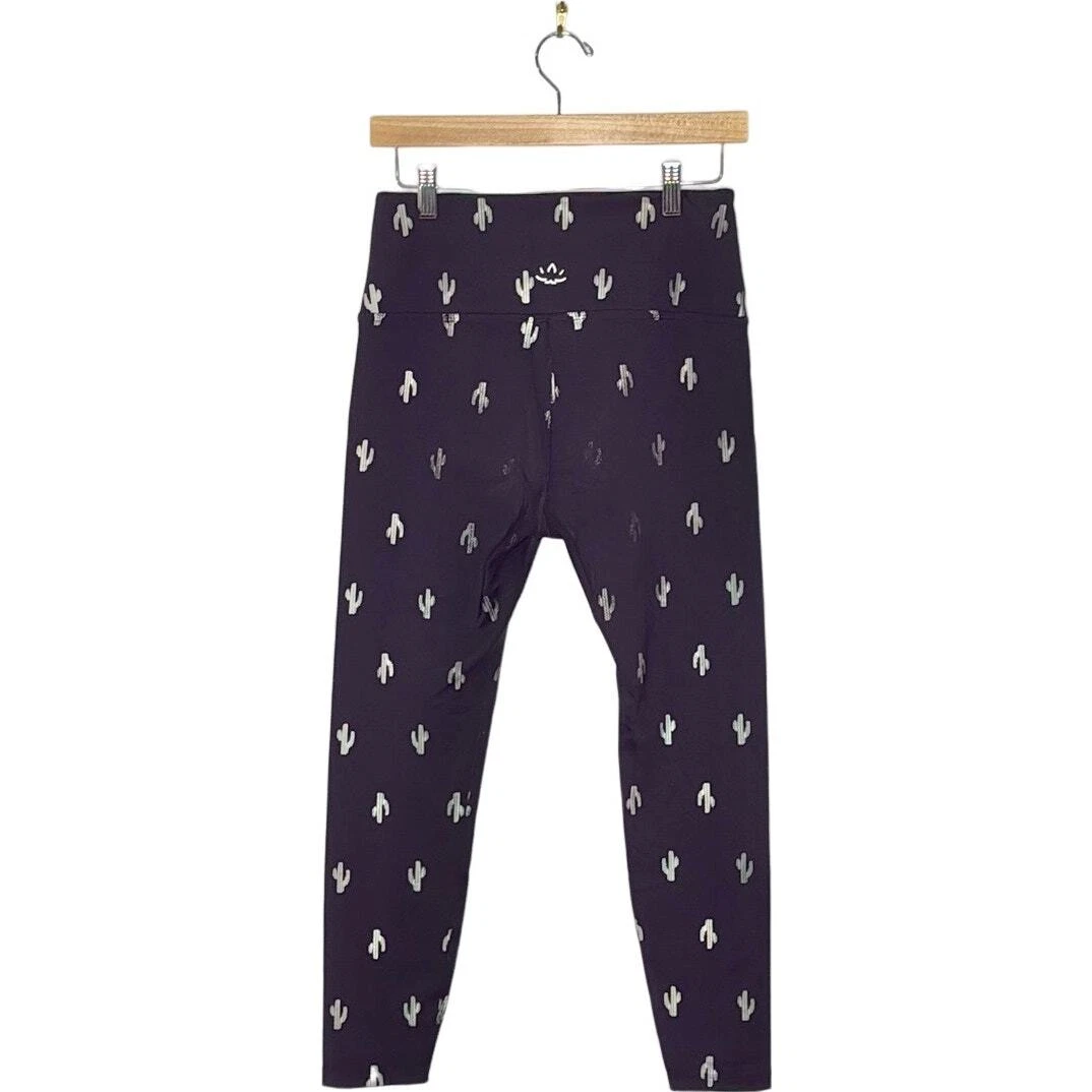 beyond-yoga cactus print high waist dizzy cactus leggings