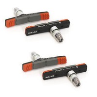 Xlc V-Brake Bremsschuhe BS-V09 72Mm, 3-Farbig BremsbeläGe 2 Paar
