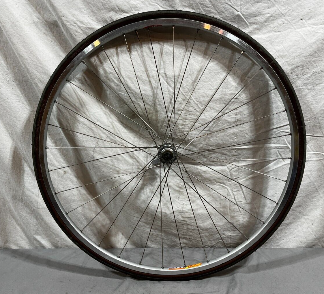 Matrix Aurora 32-Spoke Silver Aluminum 700C Front Wheel Shimano
