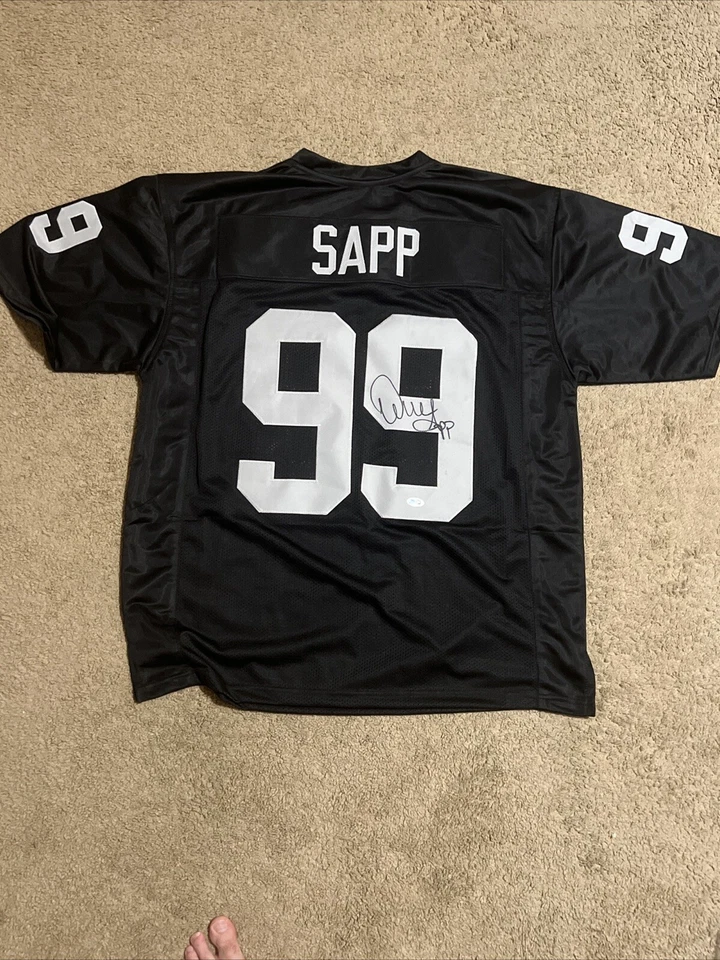 Las Vegas Raiders Warren Sapp Signed Jersey With COA Raiders Buccaneers - Image 4 of 4