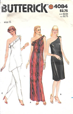 Vintage 70's Uncut Butterick Sewing Pattern 4084 Misses Dress Tunic ...