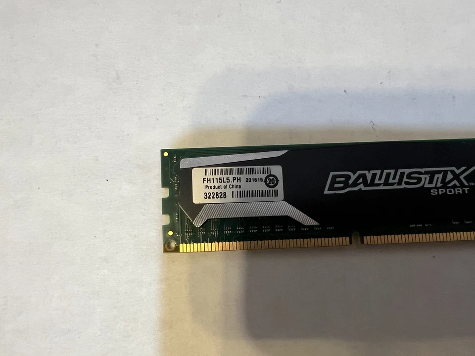 BALLISTIX SPORT BLS4G3D1609DS1S00.16FPR2 1X4GB 1600MHZ MEMORY RAM L1-3(2) - Image 3 of 4