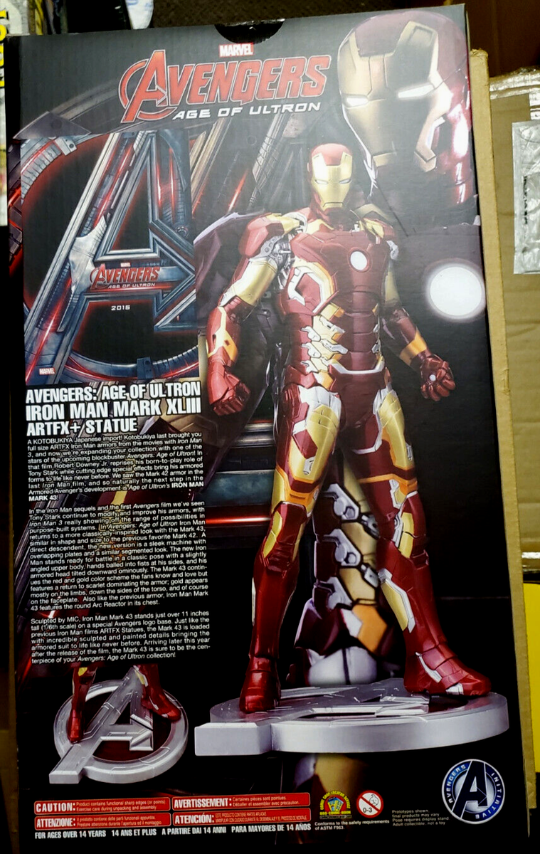 IRON MAN Mark 43 ARTFX+ statue/figure Avengers Age of Ultron