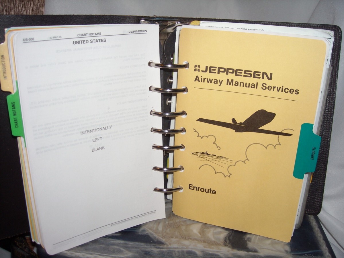JEPPESEN チャート バインダー　AIRWAY MANUAL s-l400.jpg