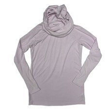 Athleta Uptempo II Lightweight Sweatshirt Ribbed Sleeves Hoodie Petite S