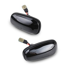 Seitenblinker Schwarz LED mit E-Zulassung 2x kompatibel mit ASTRA G, OPEL ZAFIRA