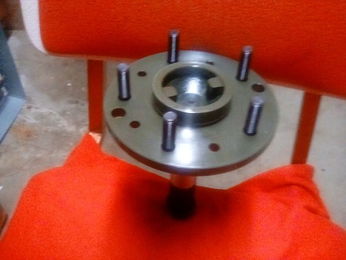 Corvette 1965-82 eje brazo trasero husillo tuerca correcta y pasador de lavadora y cotter - Imagen 6 de 10
