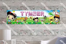 Personalized/Customized Nihao Kailan Name Poster Wall Art Decoration Banner