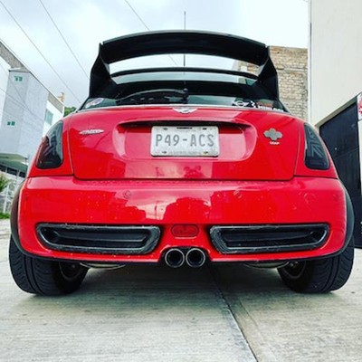 MINI Cooper S LEAP Aerotrim R53 MINI Aero Bumper Inserts - Grey Primer