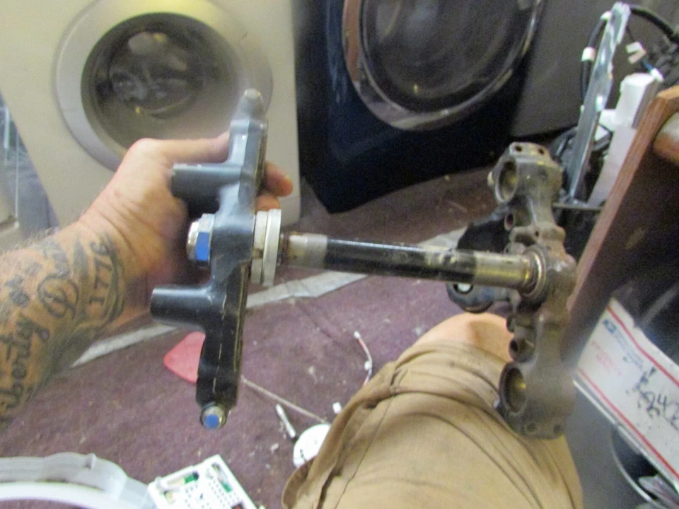 Honda XL 125 XL125 #4156 superior/inferior/triples árboles/abrazaderas/OEM Foto 4 de 4