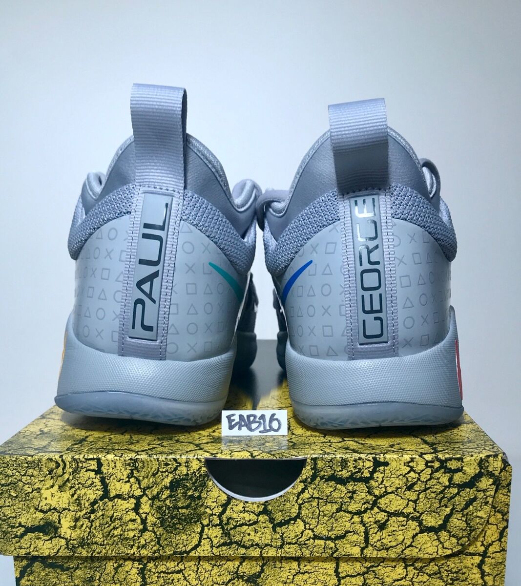 Nike PG 2.5 PlayStation Paul George PS5 Classic Wolf Grey Nike PG 2.5 PlayStation Paul George PS5 Classic Wolf Grey