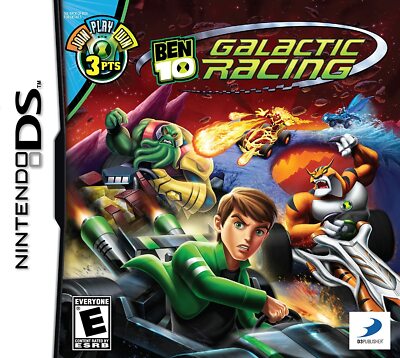 Ben 10 Galactic Racing Nintendo NDS DS Lite DSi XL Brand New