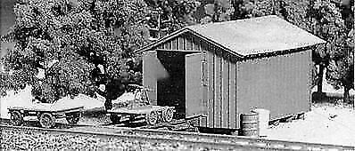 Tichy Trains 7018 HO Scale Handcar Shed & Milk Station -- Kit - Picture 1 of 1
