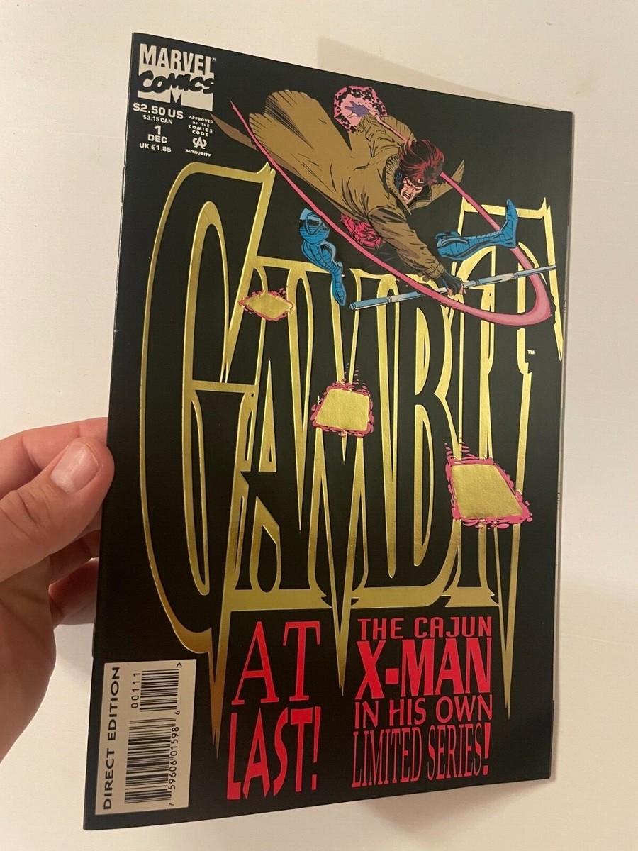 Gambit #1 Comic (Embossed Gold Foil Cover) | eBay