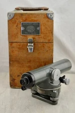 Vintage WWII Hilger & Watts England Autoset level military theodolite