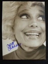 CAROL CHANNING signed autograph signed on 27x37 cm photo in person LOOK