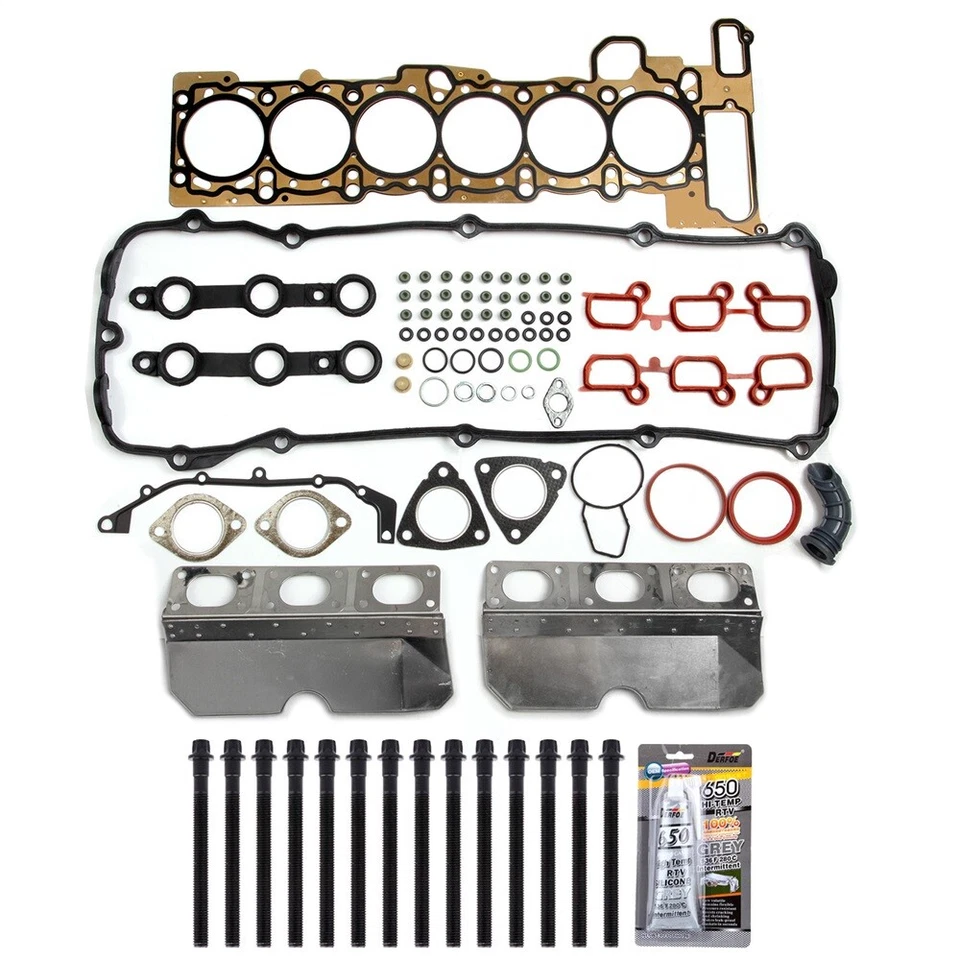 Juego de pernos de junta de culata ECCPP para 01-06 BMW 325i 530i X3 X5 Z4 2.5 y 3.0 DOHC M54 Foto 4 de 4