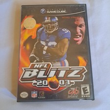 NFL Blitz 2003 Nintendo GameCube Game Great Condition Complete with Manual