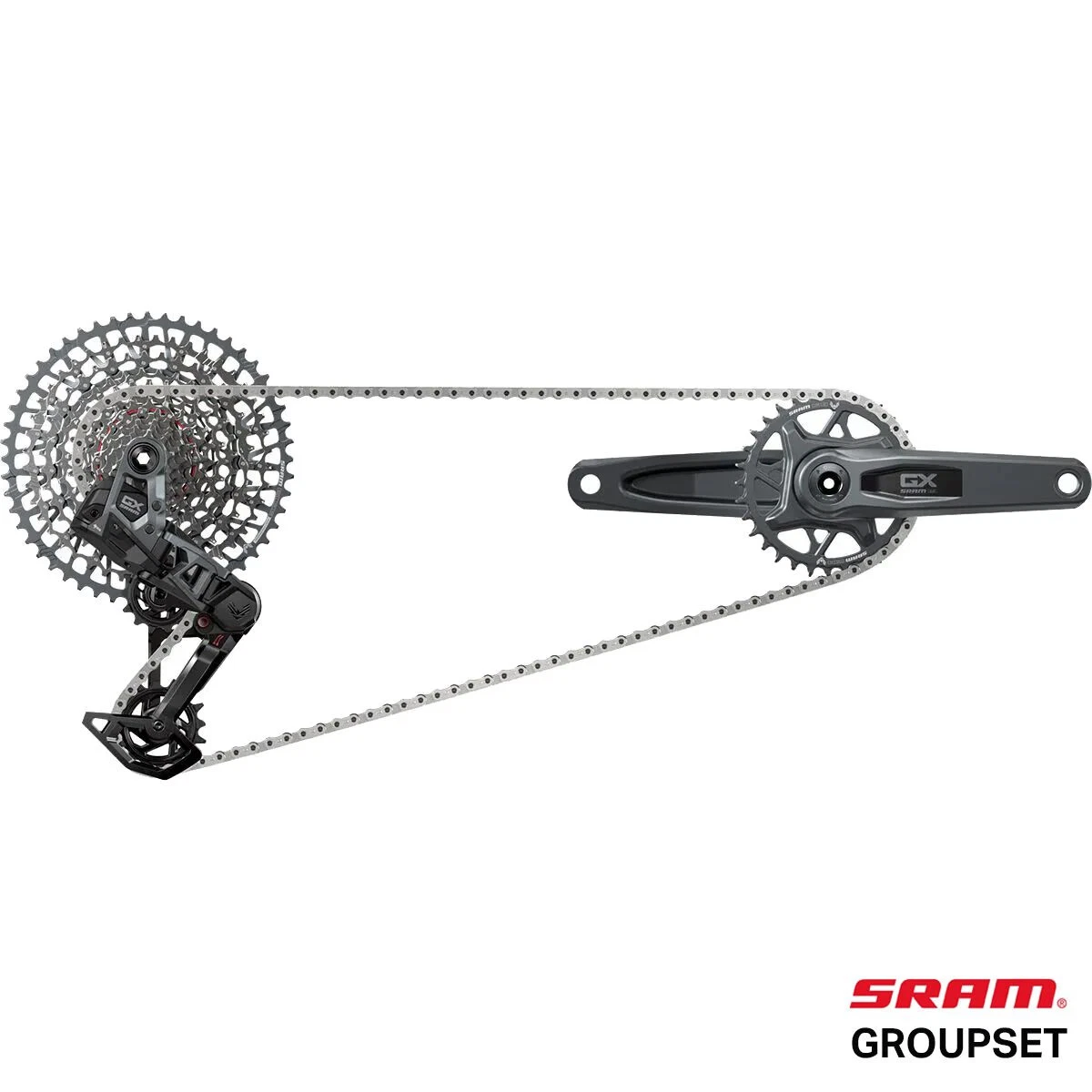 SRAM GX T-Type Eagle Transmission AXS Groupset