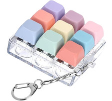 Keyboard Fidget Toy Clicker Keychain Stress R...