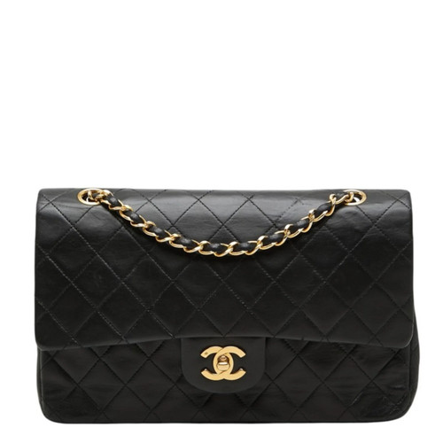 Chanel Coco Mark Matelassé Double Flap Chain Shoulder Bag, Black a... GZl1lfzm