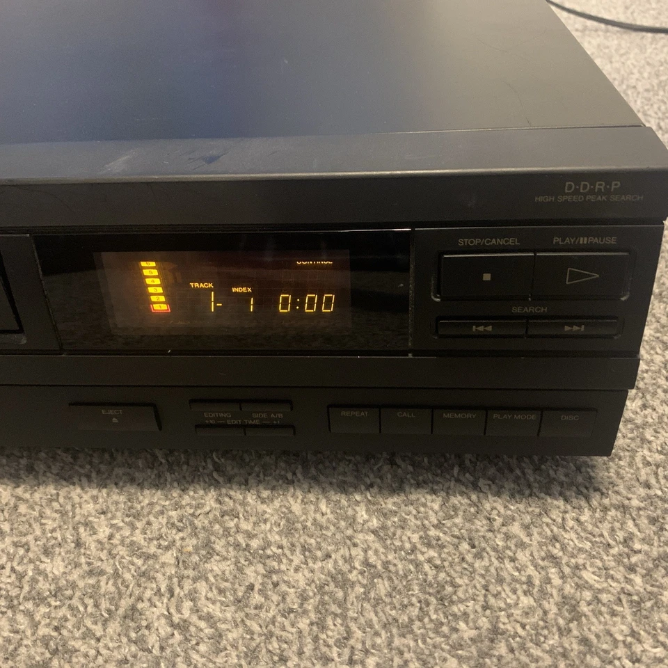 JVC XL-ME91 6 Disc CD Player HiFi Automatic CD Changer Magazine RCA Black - Image 3 of 4