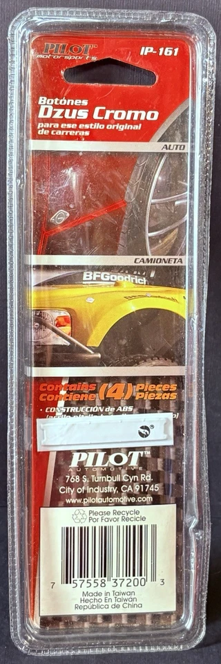 DZUS BUTTON LOOK FENDER TRUNK EMBLEM 适用于 AVALANCHE CAMARO CRUZE EQUINOX MALIBU — 第 4/4 张图片