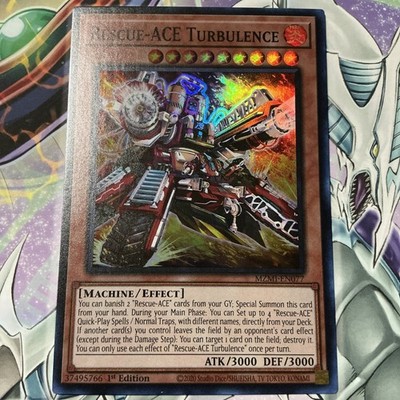 Yugioh! Rescue-ACE Turbulence - MZMI-EN077 - Super Rare - 1st Edition M/NM