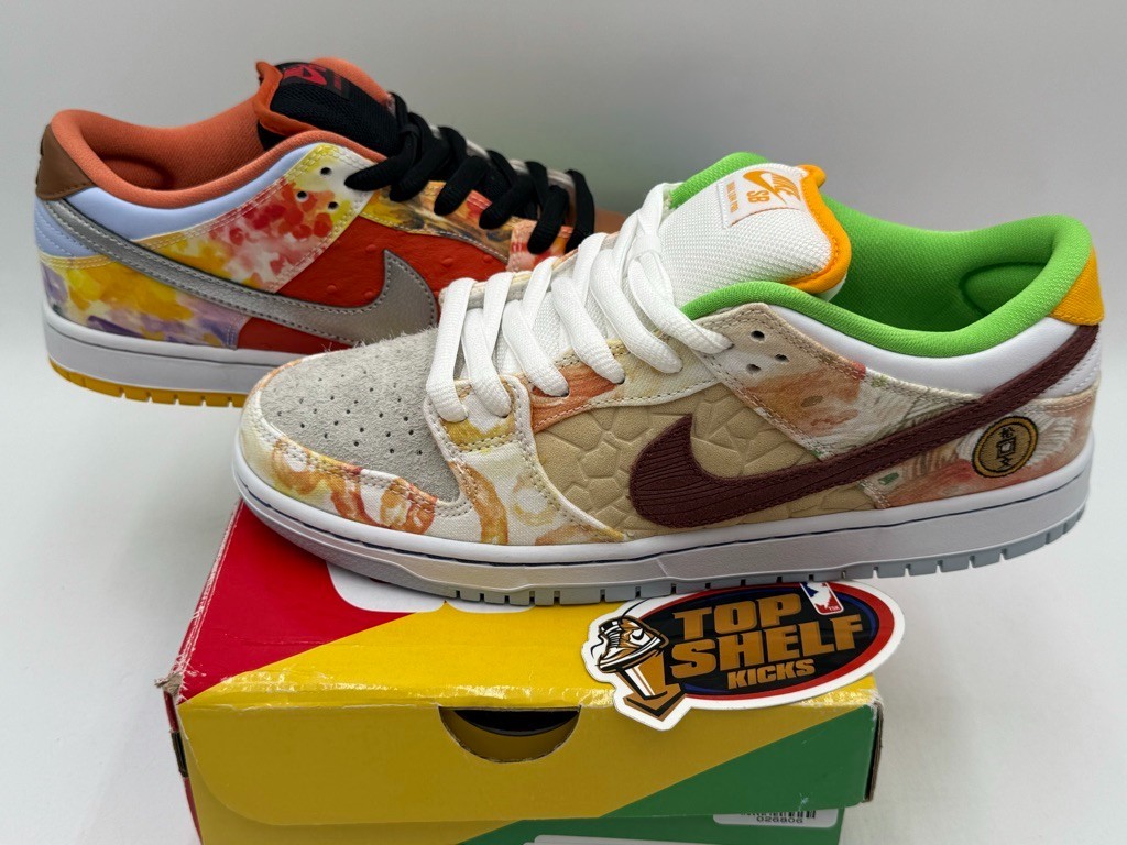DS New Nike SB Dunk Low Street Hawker 2021 Authentic Jason Deng