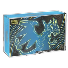Acrylic Display Case for Pokémon UPC Mega Charizard Magnetic Dustproof Protector