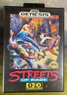 Streets of Rage Sega Genesis, 1991 CIB w Manual - Tested