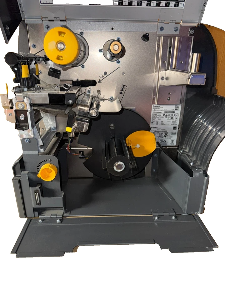 Zebra ZT411 Label Printer 4" Thermal Transfer 300dpi USB Ethernet Peeler Rewind - Image 4 of 4