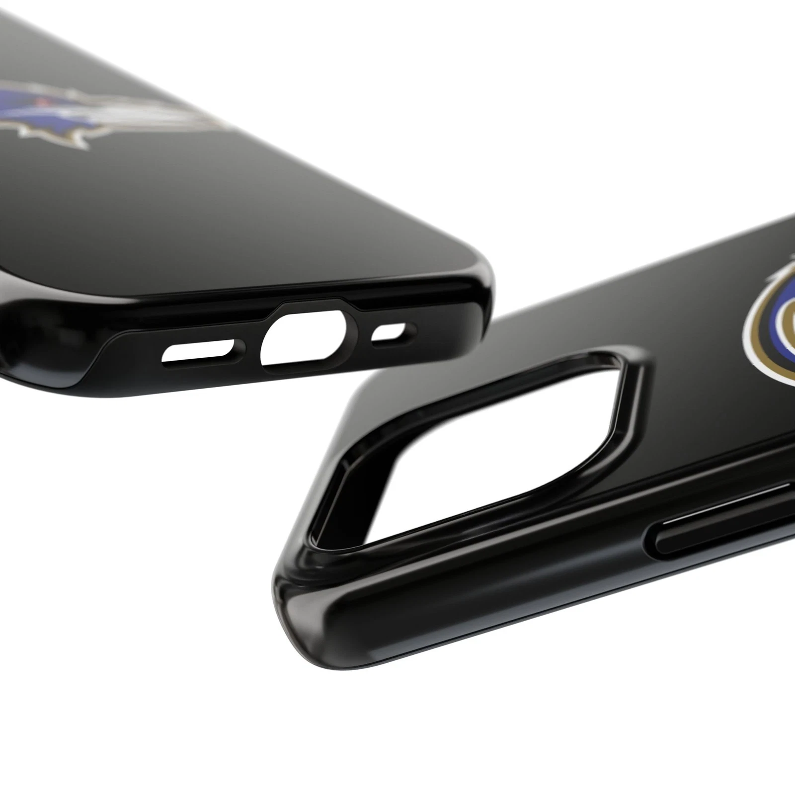 Baltimore Ravens Phone Case for iPhone Durable Football Fan Style