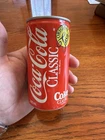 1988 Coke Classic Classique Vintage Can Unopened Empty EXC Condition