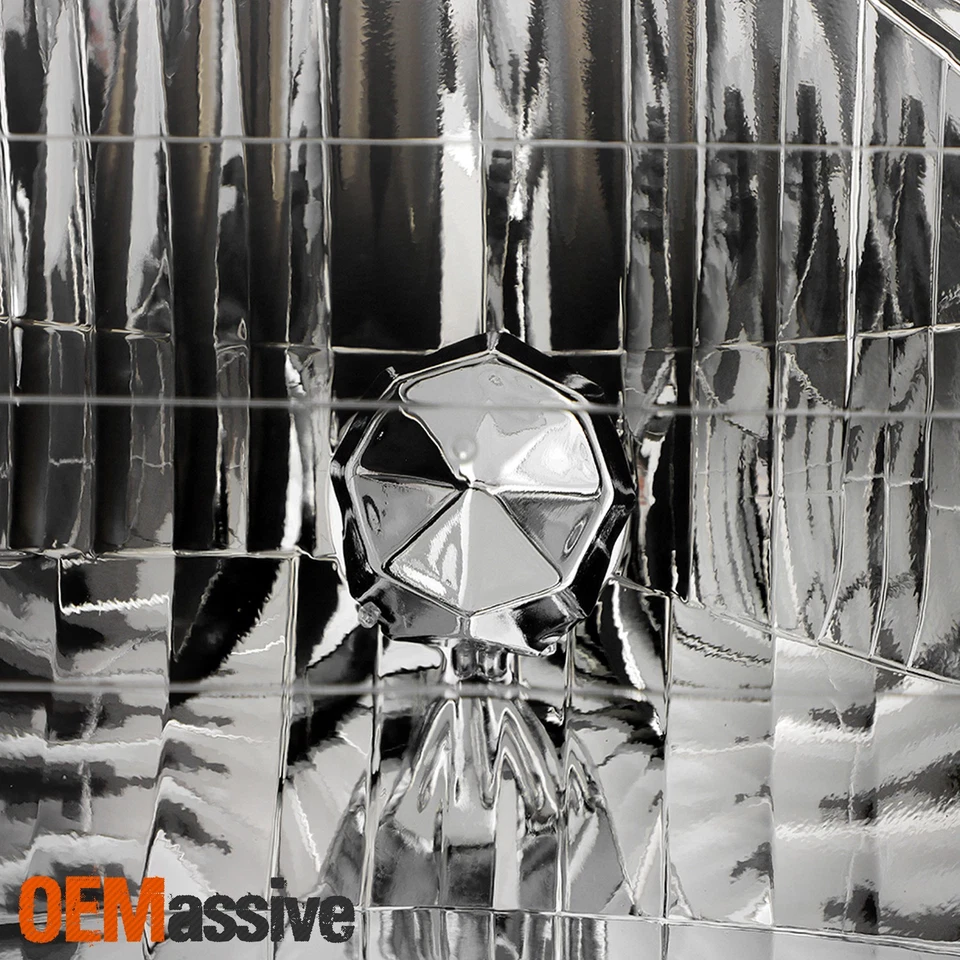 Par de faros cromados para conductor pasajero Hyundai Santa Fe 2001-2003 Foto 4 de 4