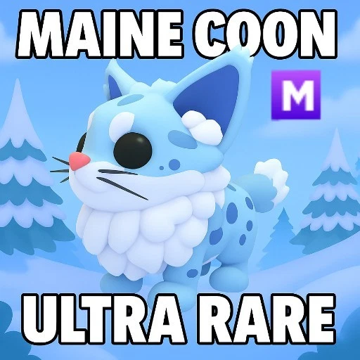 MEGA NEON MAINE COON (NEW) ADOPT A PET FROM ME - CHEAPEST ON EBAY