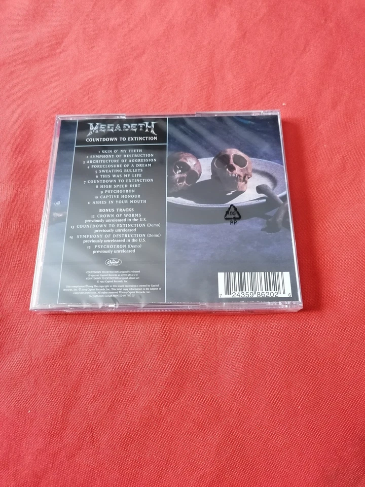 MEGADETH - Countdown To Extinction - CD - remixed remastered - Bonustracks - NEU - Bild 2 von 2