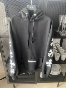 CHROME HEARTS SWEAT MIXTE A CAPUCHE TAILLE FEMME 36/38 PROCHE DU NEUF