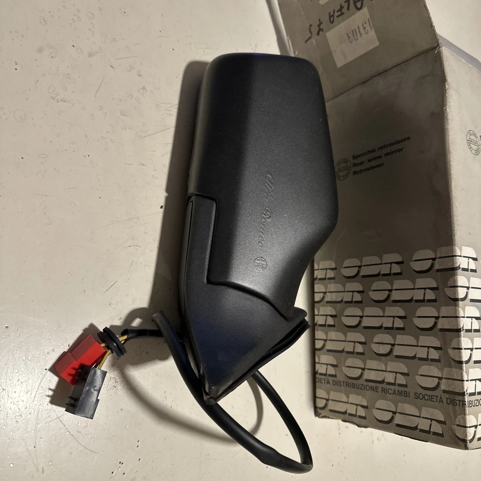 Alfa Romeo Alfa 75 Specchietto Elettrico Nuovo Originale ODR - Immagine 3 di 4