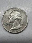 1940 WASHINGTON QUARTER GOOD DATE Actual Coin NICE Details Very Fine Addition