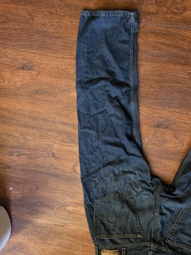 Mens Levis Jeans 38x30 denizen 236 regular fit target blue jean denim dark wash - Picture 10 of 12