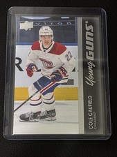 Upper Deck 2021-22 Series 1 Young Guns Rookie Cole Caufield #201 Canadiens RC SP