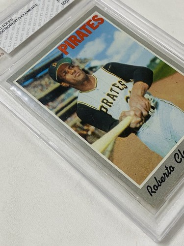 1970 TOPPS ROBERTO CLEMENTE BVG 5.5 EX+ #350 HOF SHARP CORNERS VERY STRONG 5.5 - Picture 4 of 7
